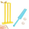 SuperRide Educational Cricket Toy Interactive Kids Cricket Set for Fun Parent-child Sports Game Complete Bat Stumps Ball Kit for Active Play Coordination Skills Development Educational Cricket for Beginners. 