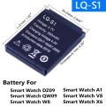 Big battery for smart watch 380mAh Long standby battery for smart watch. 