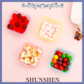 【BestGO】[SHUNSHEN] 1PC Mini Storage Box Lunch Box Fresh Box Portable Food Packaging Anti-smell Box Can Be Refrigerated Heating Sealed Box. 