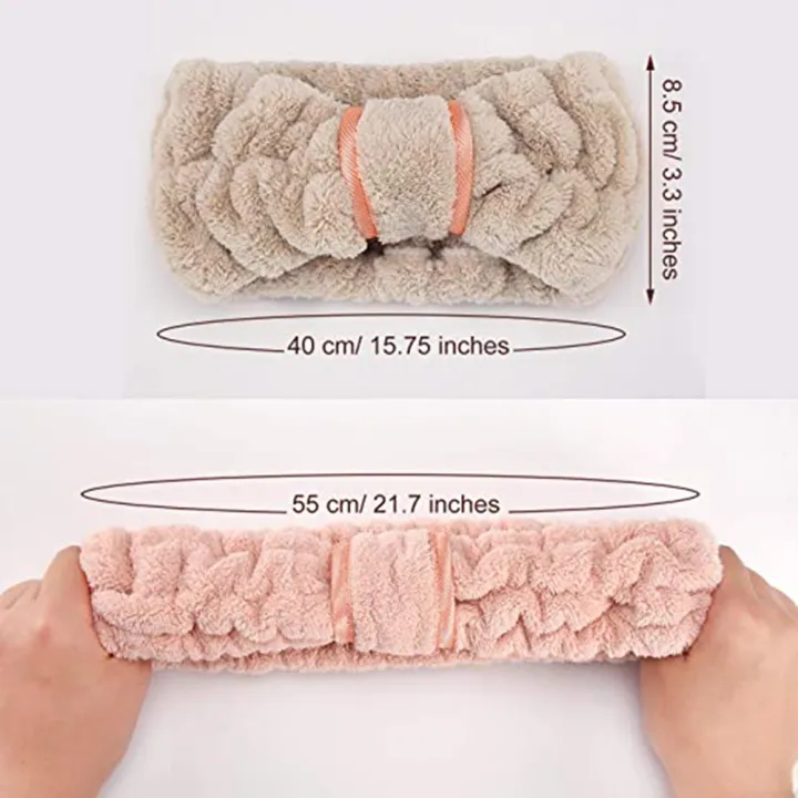 Headband%20Coral%20Fleece%20Hairband%20Soft%20And%20Cozy%20Coral%20Fleece%20Women/Girls%20Coral%20Fleece%20Hair%20Band%20Turban%20Soft%20Spa%20Facial%20Hairband%20for%20Spa%20Facial%20Care%20Haircare%20Makeup%20Application%20Sports%20And%20Fitness%20-%20Image%207