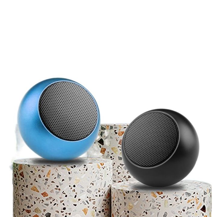 M3 Wireless Bluetooth Speaker Portable Small Steel Gun Metal Heavy ...