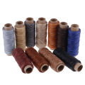 50m/roll Waxed Sewing Thread For Shoe Hand Stitching Crafts Tool Hand Stitching For Diy Sewing Thread. 