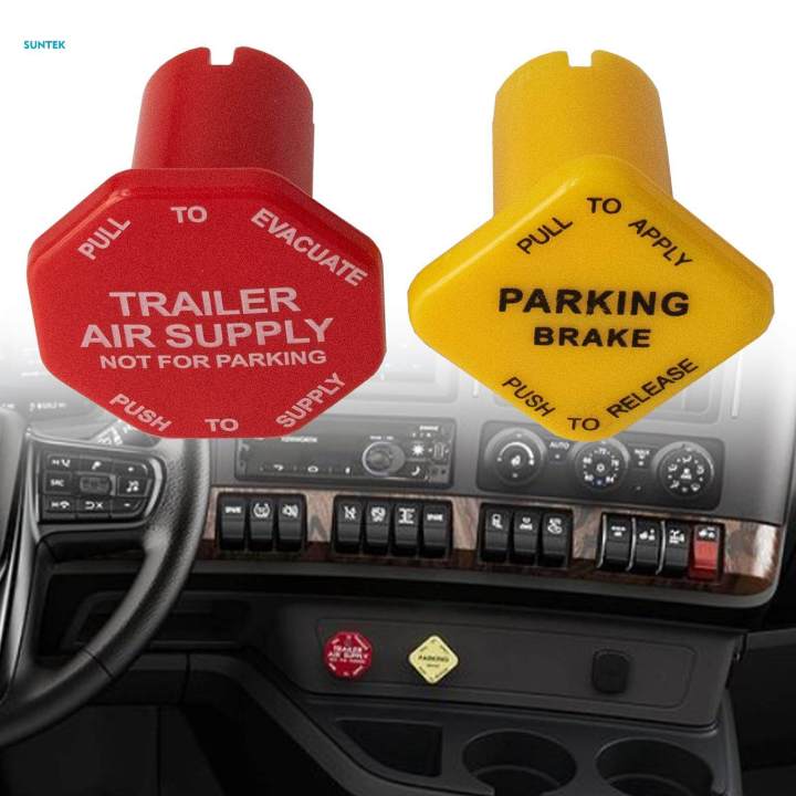 Trailer Air Supply Knob Accessory Replaces High Performance Air Brake Knobs for