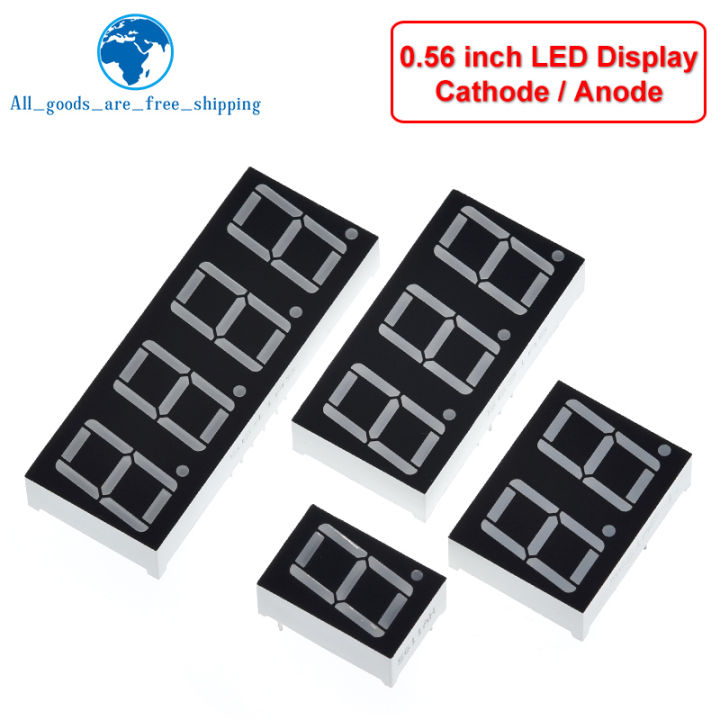 Led 4 Bit Digit Tzt 0.56 Inch Led Display 7 Segment 1 Bit/2 Bit/3 Bit/4 Bit Digit Red ...