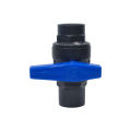 PVC Ball Valve Blue Handle Stop Valve 1/2  Inch Home, Garden Uses. 