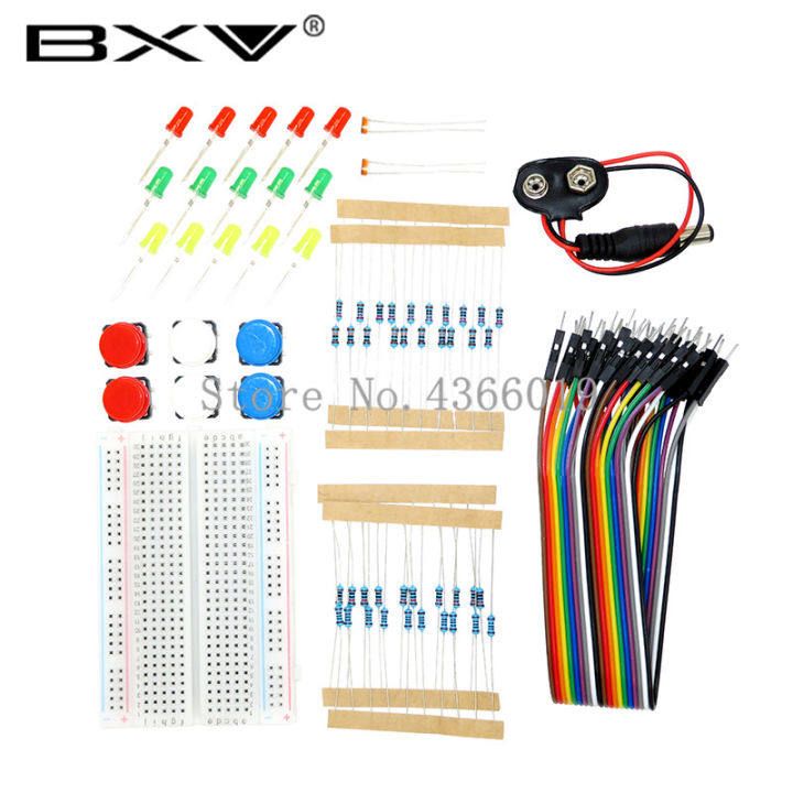 【VogueVenture】Starter Kit UNO R3 Mini Breadboard LED Jumper Wire Button ...