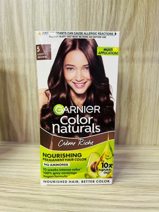 GARNIER LIGHT BROWN HAIR COLOUR