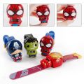 【Innovative design】Disney Spiderman Children's Watches Robot Electronic Watch Student Boy Girl Digital Clock Kids Toys Baby School Birthday Gift. 