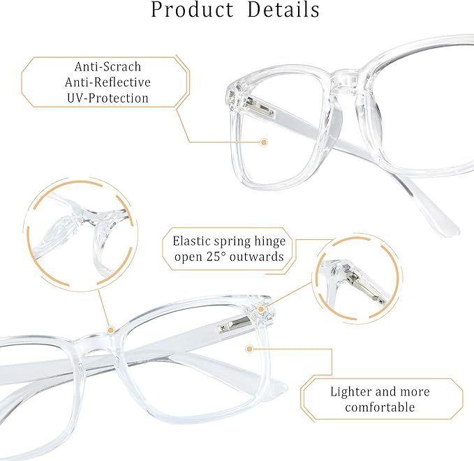 Blue%20Light%20Filter%20Glasses%20Unisex%20Stylish%20Daily%20Wear%20Shades%20UV400%20Protection%20Lens%20Blue%20Light%20Filter%20Clear%20Lens%20Sunglasses%20Computer%20Glasses%20For%20Men%20and%20Women%20-%20Image%204