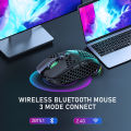 SOLAKAKA Wireless/Wired Gaming E-sports Mouse Ultralight Honeycomb RGB Backlit Adjustable 12800DPI Ergonomic Gamer Mice. 