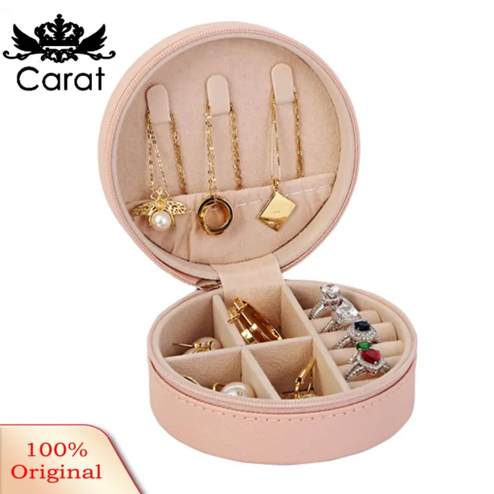 Carat%20Jewelry%20Box%20Zipper%20Closure%20Po%20ble%20Jewelry%20Display%20Travel%20Storage%20Box%20-%20Image%203