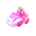 Hello Kitty 5D Light Toy Car Battery Operated Lightning Disco, Music, Bump n Go & Omni-Directional. 