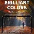 Portable Projector Screen for Home Theater Outdoor HD White Foldable Anti-Crease (84Inch). 