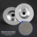 Durable 100MM Connecting Rod Metal Polish Abrasive Disc Sharpening Stone Slice Diamond Sand Angle Grinder Disc Angle grinder. 