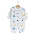 Yfashion Baby Romper Infant Cotton Long Sleeves Cute Printing Breathable Jumpsuit For 0-1 Years Old Boys Girls Cotton. 