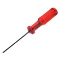 Screwdriver (Allen-key) for Overlock sewing machine needle screw (Red). 