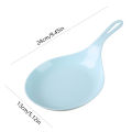 Korean Handheld Dish Fashion White With Handle Large Spoon Tray Fries Fried Chicken Snack Plate Fruit Dessert Cake Platter New. 
