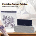 GZQIANJI Peripage A40 Tattoo Stencil Thermal Transfer Machine Printer Drawing Stencil Maker Copier Line Printing Copier Tattoo Transfer Paper Thermal Label Printer. 