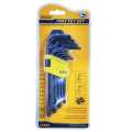 Torx Allen Key Wrench Set - Torx - 9 Pcs - CRV - Long (T10 - T50 mm) - TOOLMAK. 