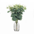 Home Leaf Garden Party Wedding Scrapbooking Vase Silk Artificial Flowers Eucalyptus. 