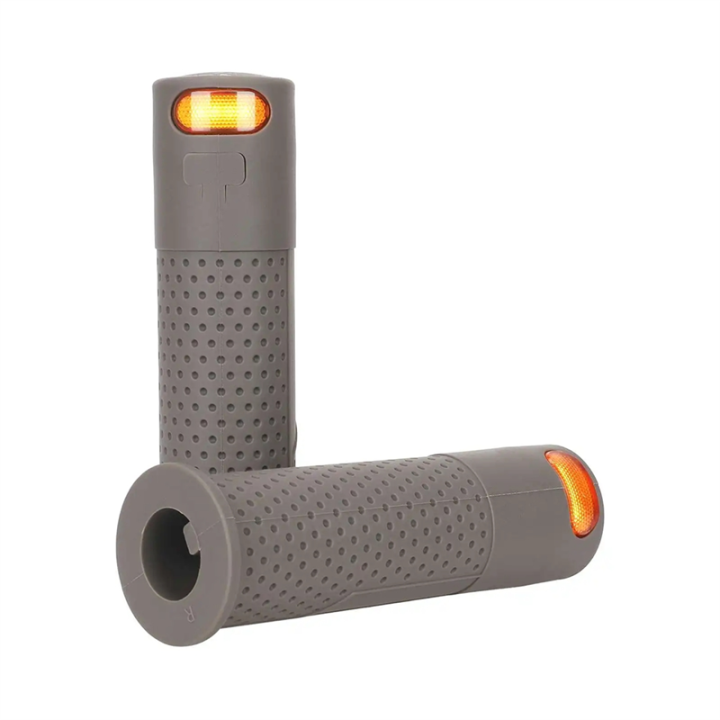 Scooter%20Hand%20Bar%20Grips%20with%20Turn%20Signal%20Light%20Handlebar%20for%20/%20E-Scooters%20Handle%20with%20Slot%20Grip%20Gray%20-%20Image%203