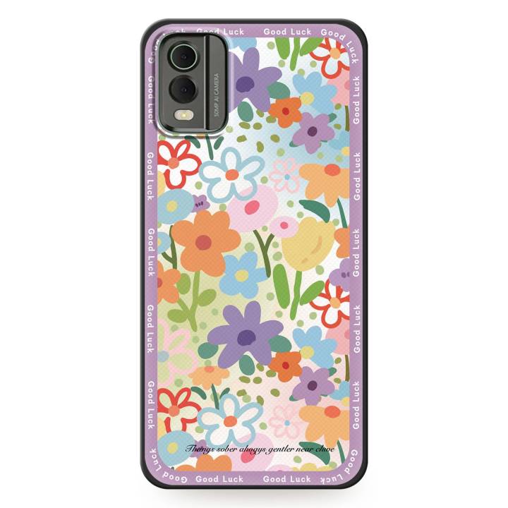 Full%20wrap%20TPU%20Phone%20Case%20For%20Nokia%20C32%20Oil%20Painting%20flower%20Protective%20Cartoon%20Fashion%20Design%20Phone%20Pouch%20Anti-knock%20Cute%20-%20Image%206