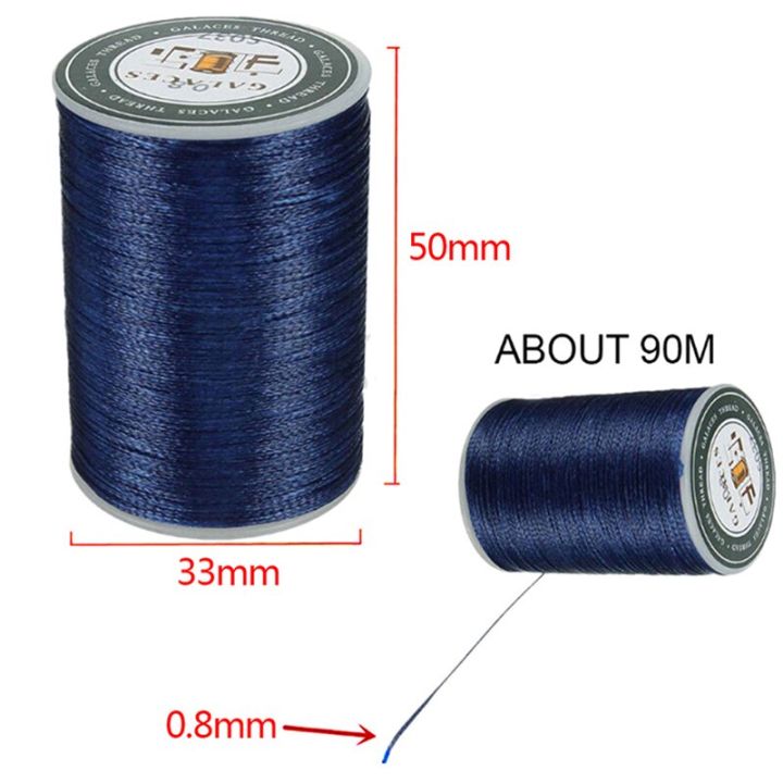 90M%200.8mm%20Flat%20Sewing%20thickness%20Waxed%20Thread%20for%20waxed%20for%20Leather%20Craft%20Hand%20Stitching%20Thread%20-%20Image%206