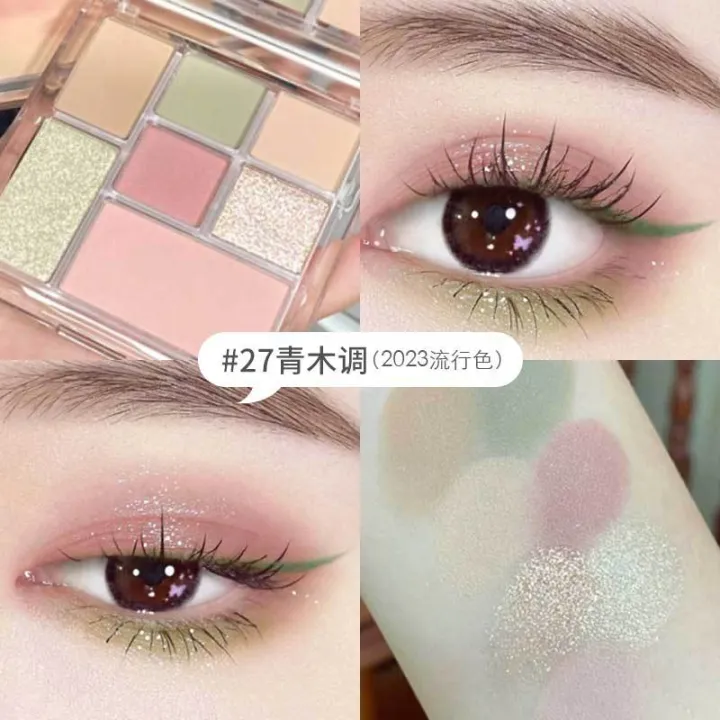 K%C2%B7APEINE%20New%20Super%20Hot%20Shimmer%20Fun%20Seven-Color%20Eyeshadow%20Palette%20Earth%20Tone%20Pearlescent%20Matte%20Makeup%20ins%20Eye%20Shadow%20-%20Image%202