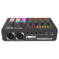 SX10 Mixer Live Sound Card Mobile Computer Game Recording Live Microphone Karaoke Instrument Dedicated Audio Console. 