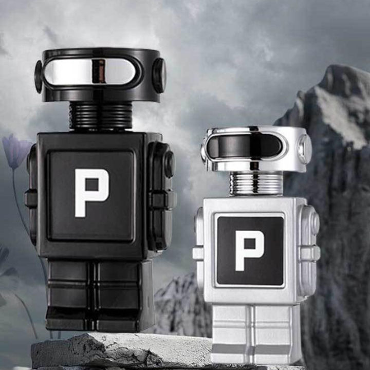 50/100ml Robot Men's Perfume Lasting Fragrance Light Fragrance Fresh Wood Tone Deodorant Enhance Male Charm Dragon Ocean Scent