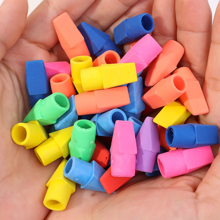 20PCS%20Pencil%20Erasers%20Pencil%20Top%20Eraser%20Erasers%20Cap%20Tops%20Pencil%20Eraser%20Toppers%20Erasers%20School%20Stationery%20-%20Image%205