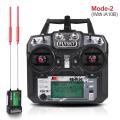 Flysky Remote Control FS-i6X 10CH 2.4GHz AFHDS 2A transmitter with FS-iA10B receiver for rc plane drone FPV. 
