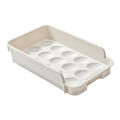 Egg Storage Container Kitchen Egg Storage Box Drawer-type Egg Organizer Stackable Egg Storage Box Kitchen Egg Holder. 