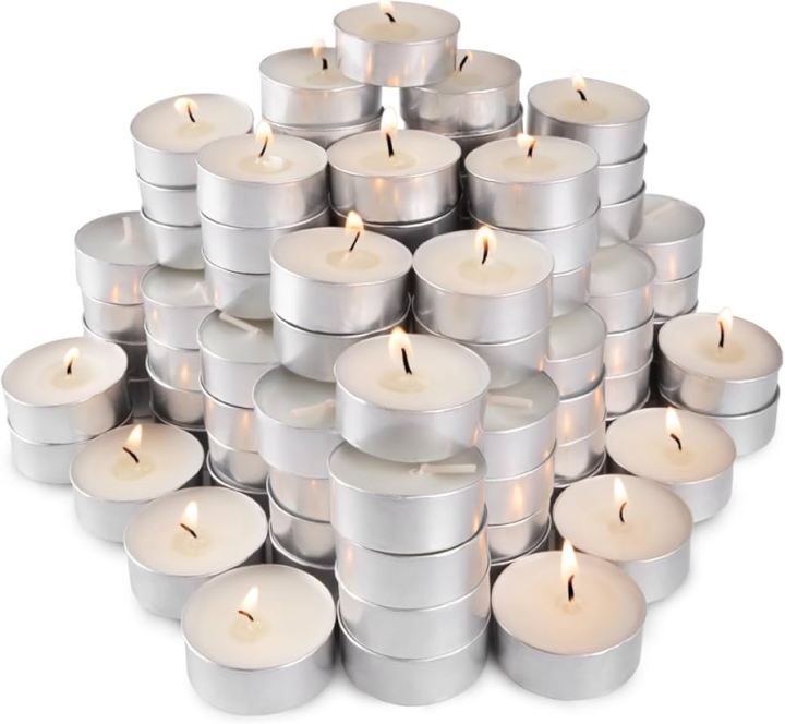 Unscented Mini Tea Lights Candle | Daraz.lk