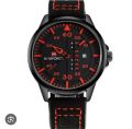 NAVI FORCE WATCH NO- 9074 MEN Watch With Box. 