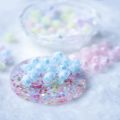 St.kunkka Ready Stock 20pcs/Pack Transparency Acrylic Beads Star Shape Spacer Beads For DIY Earrings Necklace Bracelet Hair Band Jewelry Making. 
