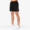 Nik Short DriFit Short Academic Jet Black Short with Red Nike swoosh Big Nike Dri-FIT Men's Woven Football Shorts. 