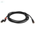 RCA to 2RCA Subwoofer Cable Y Adapter Splitter for Headphone Amplifier 2m. 