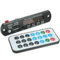 Bluetooth Mp3 Player Car Fm Mp3 Kit 5V DC LED Wireless Remote Control Audio Module Support AUX TF USB FM Radio For Car. 