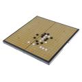 Children Go Game Portable Folding Go Game Magnetic Chessboard Weiqi Game. 