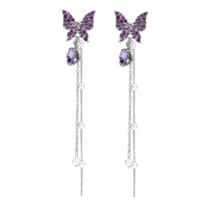 Enacolor%20%20%20Long%20Dangle%20Earrings%20Exquisite%20Purple%20Crystal%20Pearl%20Butterfly%20Drop%20Earrings%20for%20Girls%20-%20Image%209