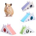 Funny Hamster Slide Toy Guinea Pig Assembled Slide Toys Chinchillas Hamster House Cage Breathable Hamster Accessories. 