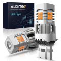 AUXITO 2pcs No Hyper Flash T20 W21W WY21W 7440 7440NA LED Turn Signal Light Bulbs Canbus Error Free Car Lamp Amber. 