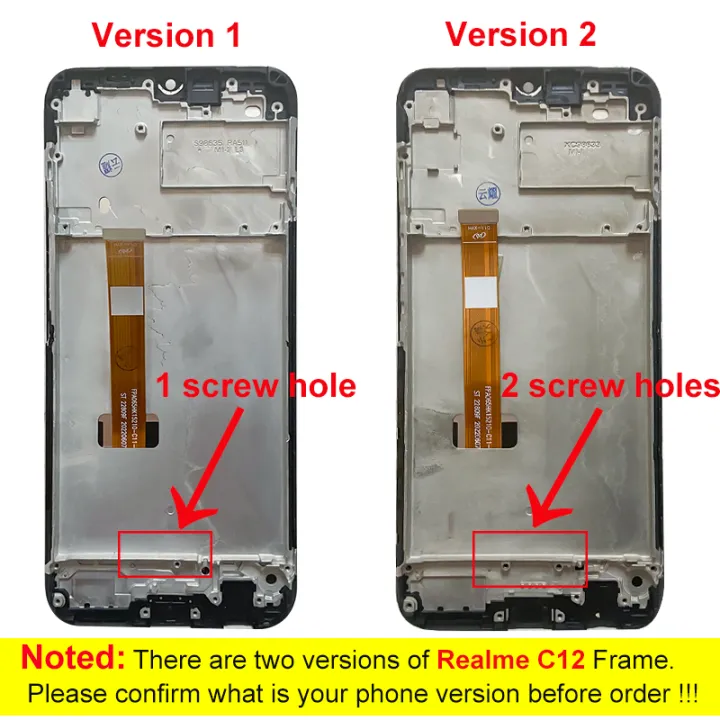 LCD%20With%20Frame%20For%20OPPO%20Realme%20C12%20Vision%201%20C15%20RMX2180%20Display%20Touch%20Screen%20Digitizer%20Assembly%20Replacement%20Parts%20-%20Image%203