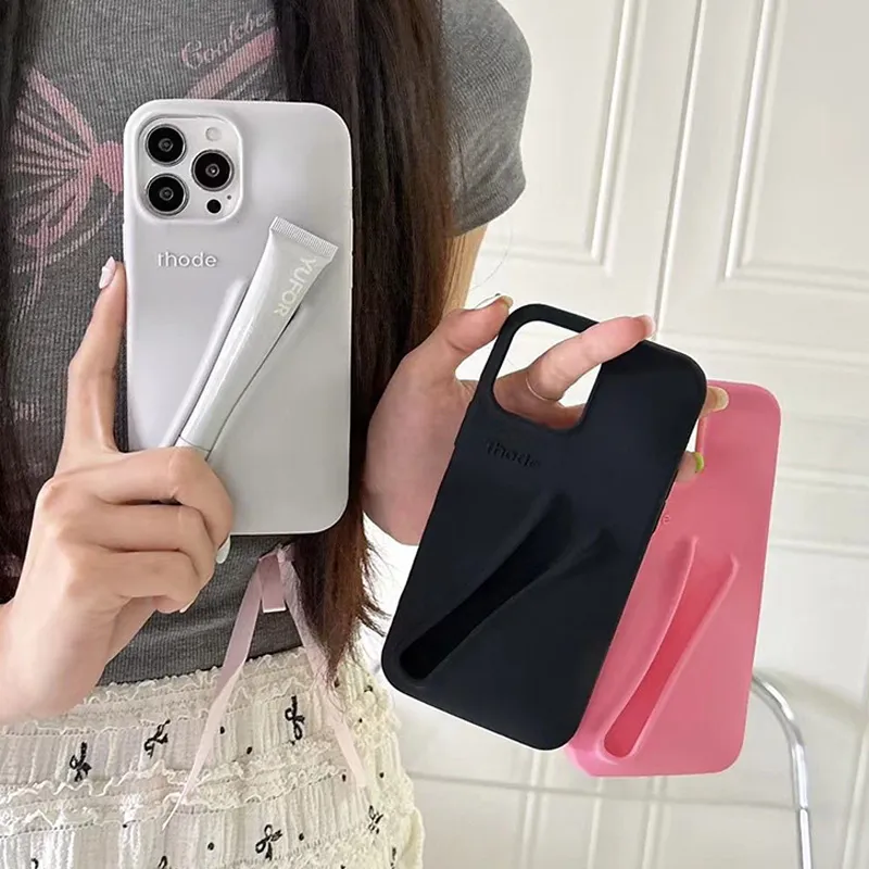 Rhode Silicone Case For iPhone 15 14 Plus 13 12 Mini 11 Pro Max