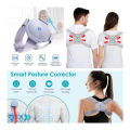 Smart Sensor Belt Adjustable Posture Corrector Back Brace For Back Pain Relief And Bad Posture. 