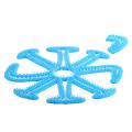 【Miga Plaza】High-quality Helmet Inner Padding Silicone Lining Sweat-Proof Pads Soft Tooth Design Anti-deformation Helmet Liner Pad 22*19.8cm. 