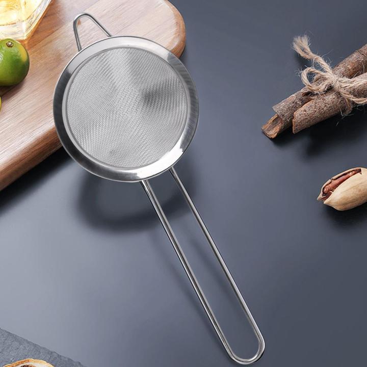 Cocktail Fine Strainer Stainless Steel Conical Mesh Strainer Bar Tool