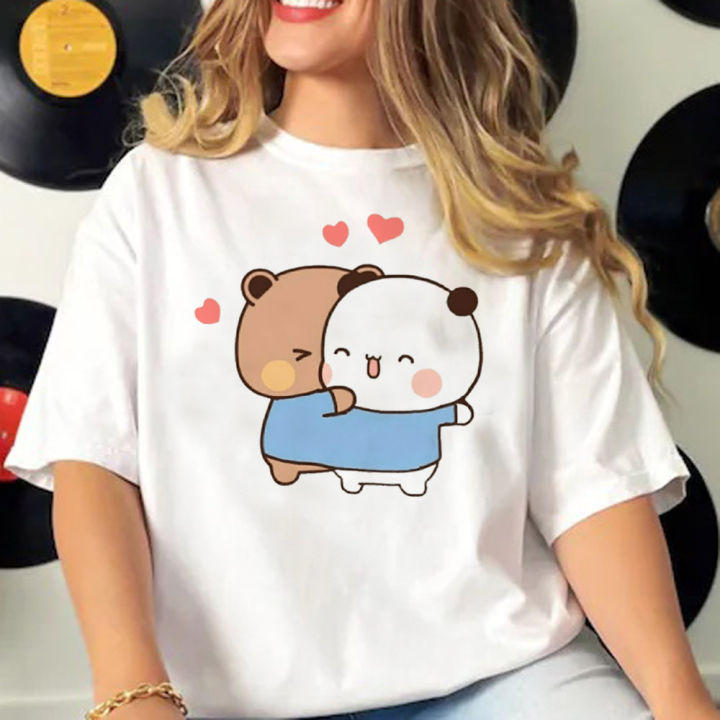 Bubu%20And%20Dudu%20t%20shirt%20women%20comic%20t-shirts%20girl%20y2k%20funny%20Japanese%20clothing%20-%20Image%203