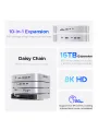 Orico Master of Mac Expansion Mac mini Storage Expansion Solution 10-in-1 Expansion 2.5 SATA. 